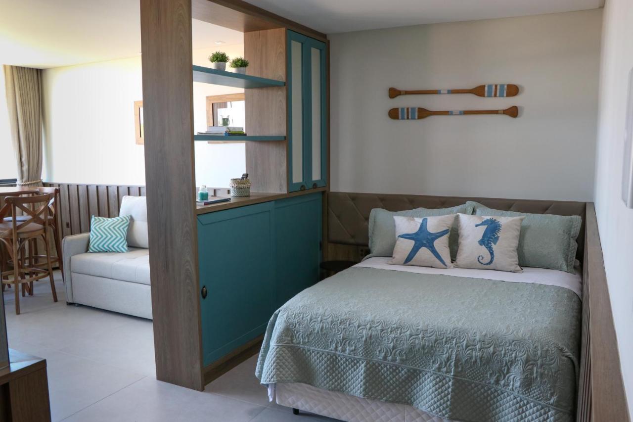 Loft 203 Linda Vista Farol De Santa Marta Residence Mirim Bagian luar foto